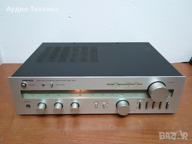 Японски стерео усилвател с уникален звук NIKKO NR-319. Изпращам видео. 