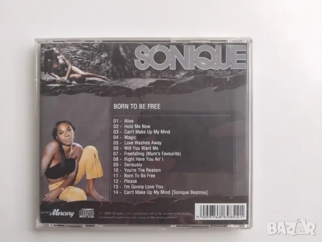 Sonique – Born To Be Free - аудио диск музика, снимка 2 - CD дискове - 56452399