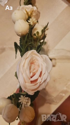 Венче, снимка 3 - Сватбени аксесоари - 37562720