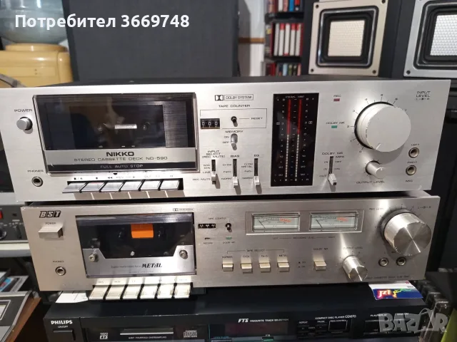 Продава се рядък дек NIKKO ND-590, снимка 5 - Декове - 55853948