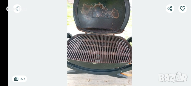 Газово барбекю вебер , снимка 3 - Газови котлони - 54351104