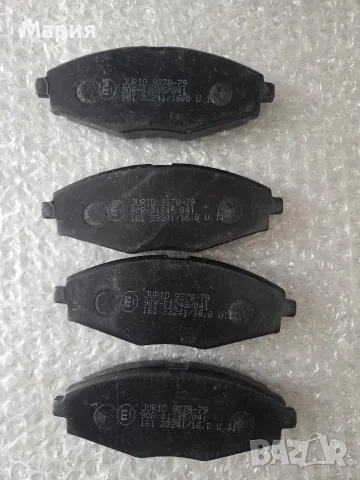Нови предни спирачни накладки JURID (WVA 23241 / 9278-79) за Toyota
