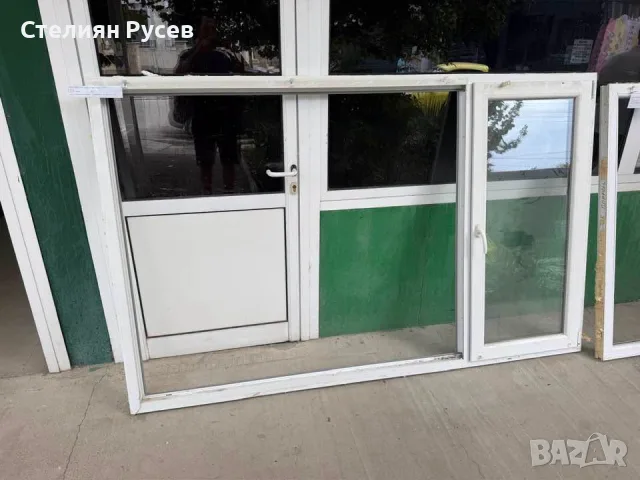 310833 ПВЦ PVC дограма прозорец 148 /237 см 123  евро                     mz - един отварям прозорец