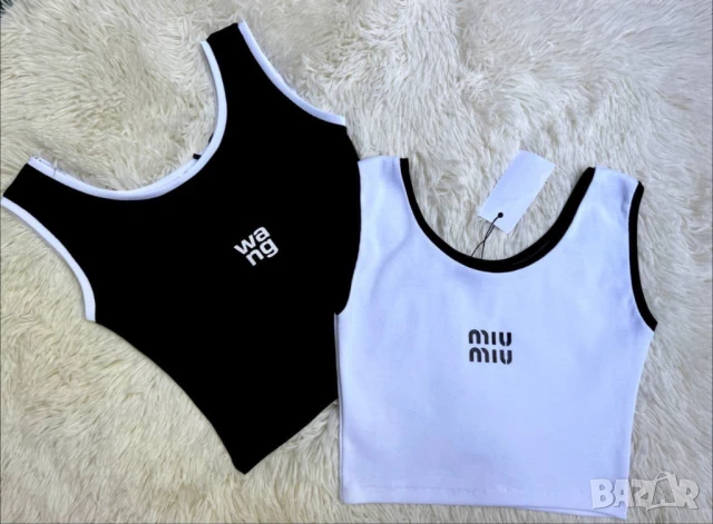 дамски топове miu miu wang, снимка 3 - Корсети, бюстиета, топове - 50946376