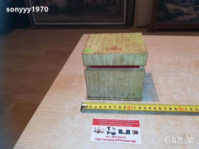 ПОРЪЧАНА-OMEGA-13х12х10см-КУТИЯ ВНОС FRANCE, снимка 5 - Колекции - 31833270