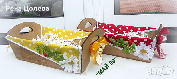 Великденски панер за яйца, снимка 1 - Декорация за дома - 44759906