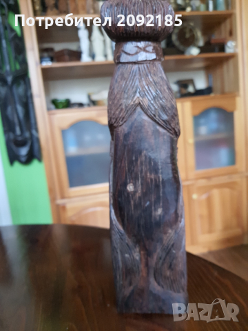 Дървена склуптура, снимка 3 - Антикварни и старинни предмети - 36494869