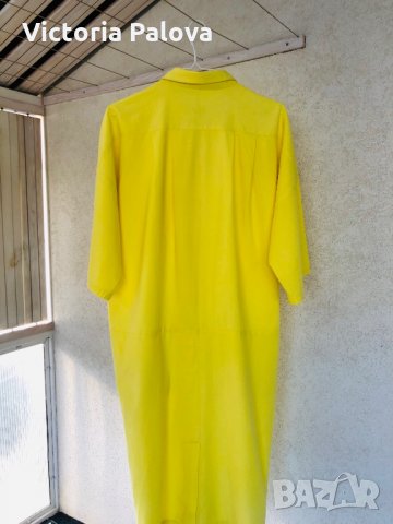 Прекрасна бутикова рокля illuminating yellow , снимка 6 - Рокли - 29526587