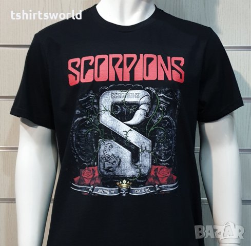 Нова мъжка тениска с дигитален печат на музикалната група Scorpions - Sting in the Tail, снимка 3 - Тениски - 36869914