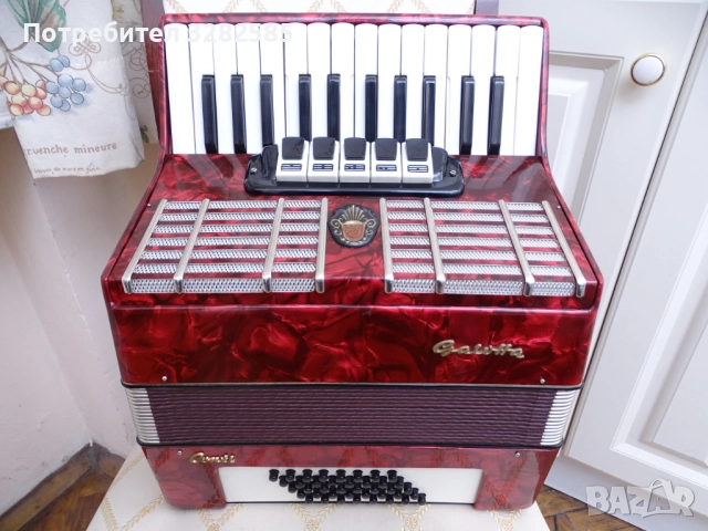 Акордеон Галота 40 баса. НОВ!, снимка 5 - Акордеони - 51590836