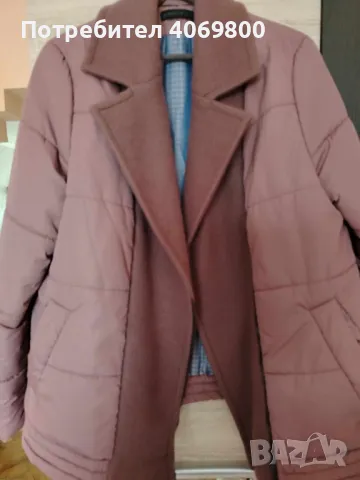 Яке в цвят визон, снимка 2 - Якета - 49025917