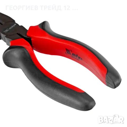 Клещи с удължени полукръгли прави челюсти 180 мм,двукомпонентни дръжки, снимка 6 - Клещи - 50167562