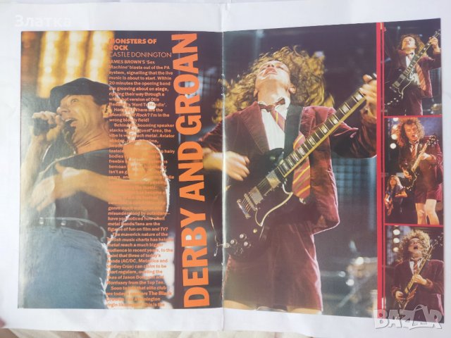 Филм на DVD/CD - AC/DC Live at Donington. ЕЙ СИ/ДИ СИ филм концерт, снимка 5 - DVD филми - 42763898