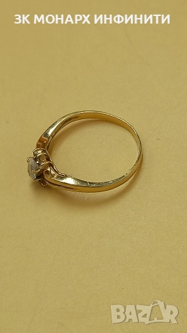 Златен пръстен , снимка 3 - Пръстени - 52880537
