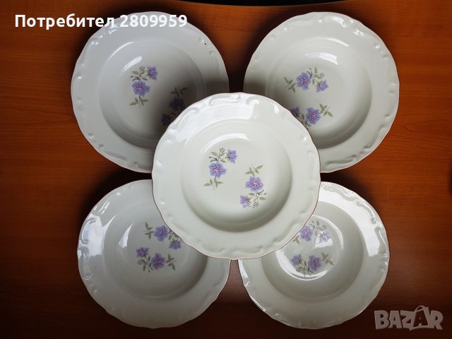 Дълбоки чинии от порцелан на Изида