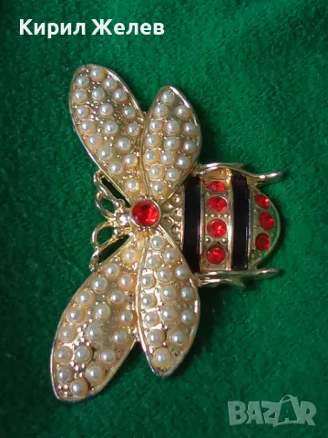 ЗЛАТИСТА ПЕПЕРУДА АРТ АПЛИКАЦИЯ с КАМЪЧЕТА 7356 , снимка 9 - Други - 30720192