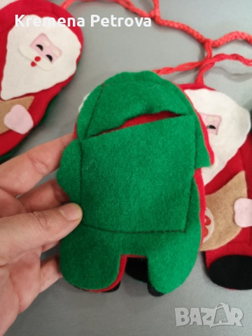 Коледна украса - лампички, календар, декорации, коледни звезди, коледни магнити и други, снимка 5 - Декорация за дома - 52591151