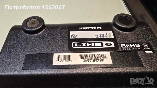 Продавам USB audio interface Line 6 UX1, снимка 2 - Китари - 52928023