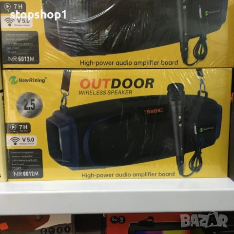 Мощна ВТ колонка с микрофон NEWRIXING NR-6012M , снимка 2 - Bluetooth тонколони - 51247187