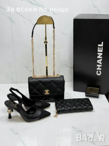 Chanel Дамски Обувки На Ток Шанел - Различни Цветове И Модели Код SB-73, снимка 13 - Дамски обувки на ток - 55726684