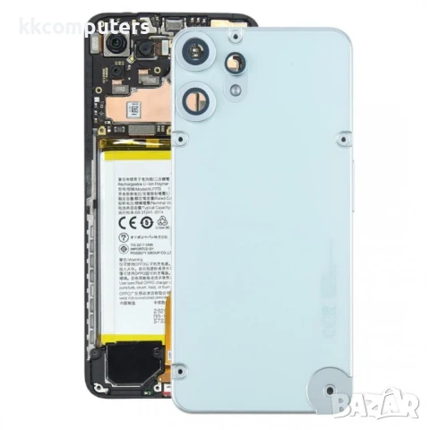 Оригинален Заден Капак със Стъкло за Камерата за Nothing CMF Phone 2 Pro – Черен / син / Бял