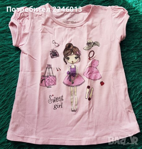 Блузки,клинчета и дънки за 3-4 годишни момиченца, снимка 1 - Детски Блузи и туники - 37036459