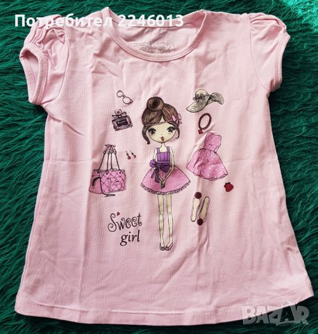 Блузки,клинчета и дънки за 3-4 годишни момиченца, снимка 1