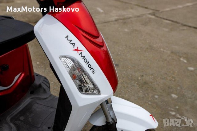 НОВА Електрическа Триколка Max Motors 1500W FM1-LUX RED, снимка 6 - Мотоциклети и мототехника - 30153727