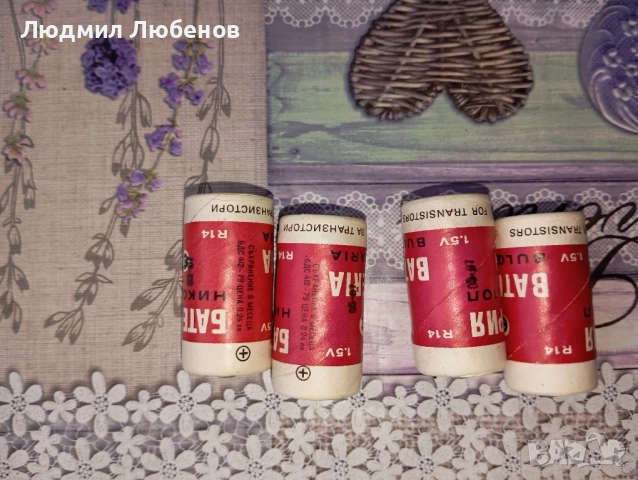 Стари батерии Никопол 4бр., снимка 2 - Антикварни и старинни предмети - 51701452