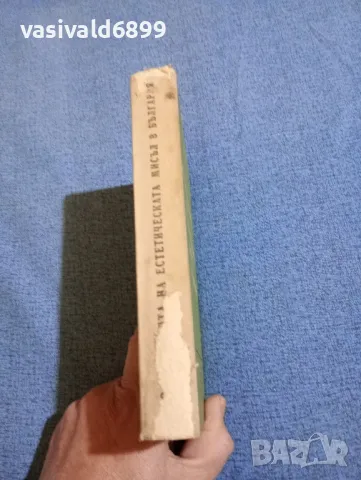 Борис Ценков - Из историята на естетическата мисъл в България , снимка 2 - Специализирана литература - 47871878