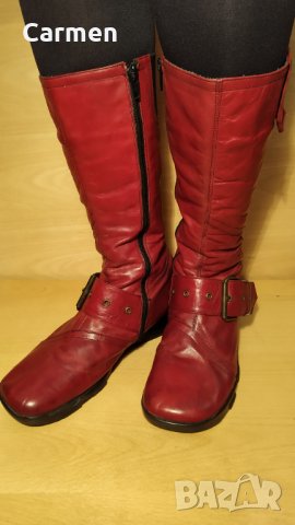 Mod Dep италиански ботуши от естествена кожа, снимка 2 - Дамски ботуши - 31278075