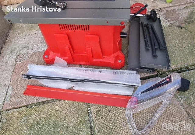Настолен циркуляр Einhell TC TS 254u, за части., снимка 4 - Циркуляри - 53895771
