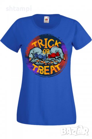 Дамска тениска Halloween 05,Halloween,Хелоуин,Празник,Забавление,Изненада,Обичаи,, снимка 4 - Тениски - 38146531