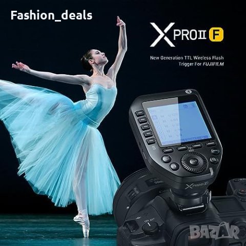 Нов Безжичен тригер за светкавица за камера Fuji Трансмитер TCM функция, снимка 2 - Чанти, стативи, аксесоари - 42510082
