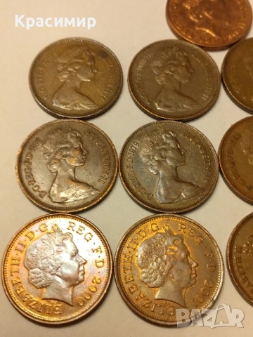 Монети Елизабет 1971 г.и други години ., снимка 5 - Нумизматика и бонистика - 51851858