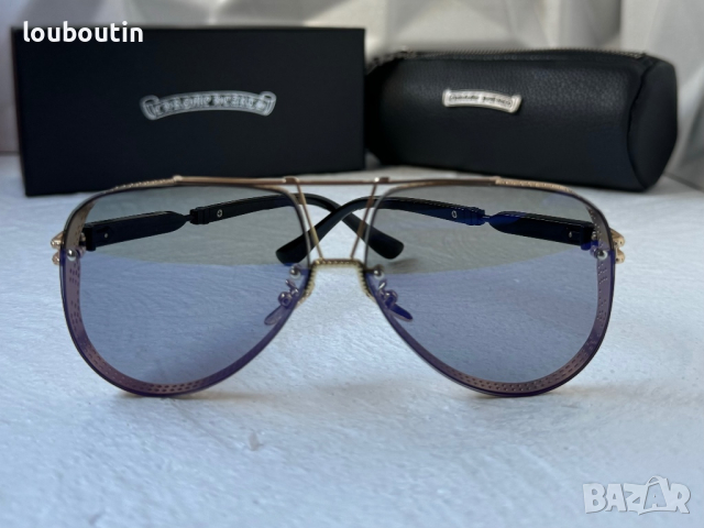 CHROME HEARTS мъжки слънчеви очила, снимка 3 - Слънчеви и диоптрични очила - 44700860