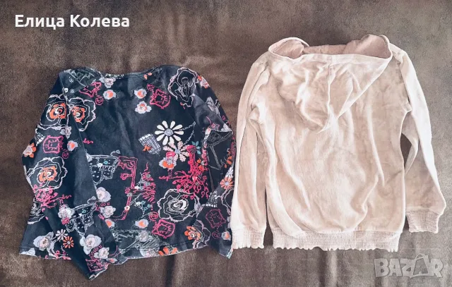 Суитчер и блуза за момиче 116 см, снимка 2 - Детски анцузи и суичери - 40491192