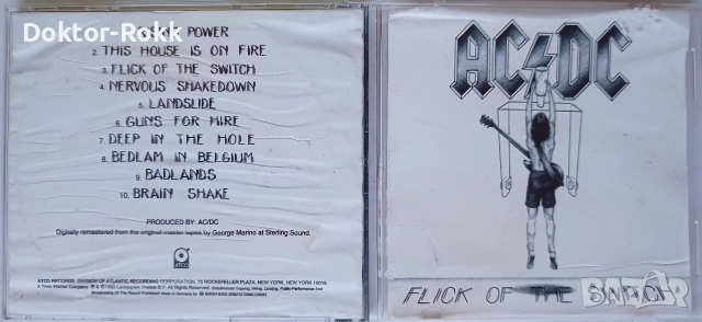 AC/DC - CD - 1983 & 1995 - дискове, снимка 3 - CD дискове - 52743555