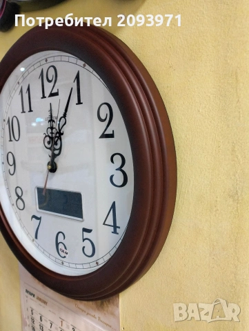 Стенен часовник , снимка 2 - Стенни часовници - 53380265