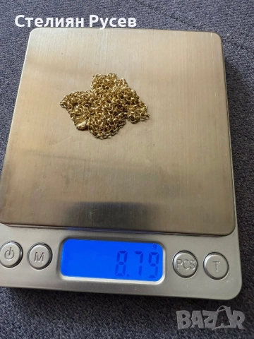 НОВ 8.79гр 57см златен ланец версаче / златно колие / синджир / ланец / злато / златен / GOLD 585 / , снимка 2 - Колиета, медальони, синджири - 52131462