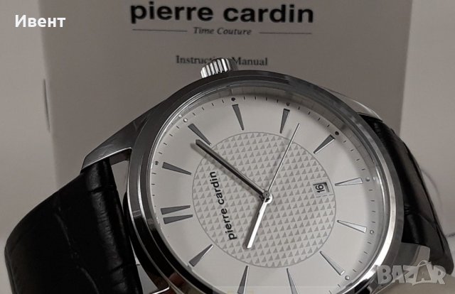 Pierre Cardin Мъжки часовник и копчета за ръкавели! Намаление!, снимка 2 - Мъжки - 31046569
