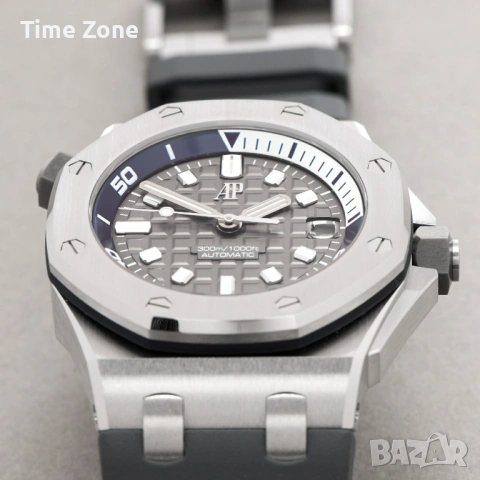 Audemars Piguet Royal Oak Offshore Diver 42mm Steel Grey Dial Automatic Различни Варианти, снимка 10 - Мъжки - 54044417