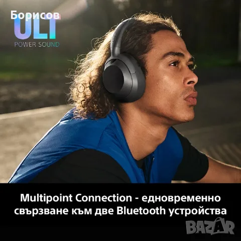 Sony WH-ULT900N/BC (Sony ULT WEAR) безжични Over-Ear слушалки с активно шумопотискане (ANC),Черни, снимка 8 - Bluetooth слушалки - 56126637