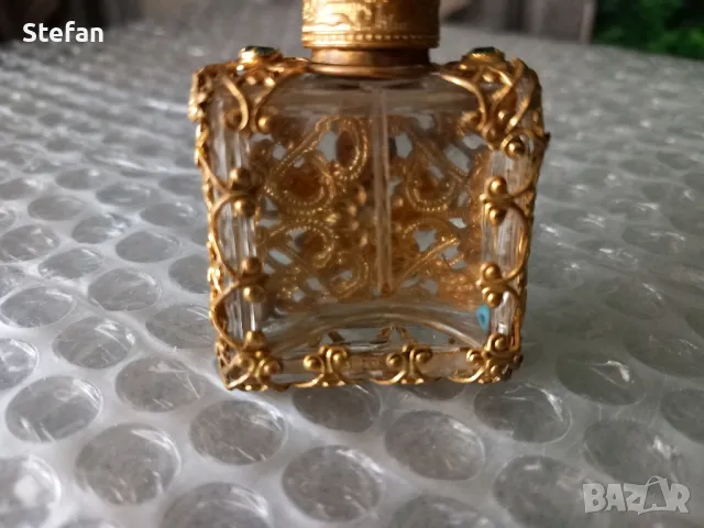 Старо шише за парфюм, снимка 3 - Колекции - 49272648