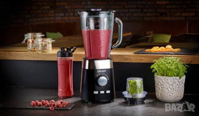 Graef TB502EU Blender 1000W Black 1000W, снимка 6 - Блендери - 40849615