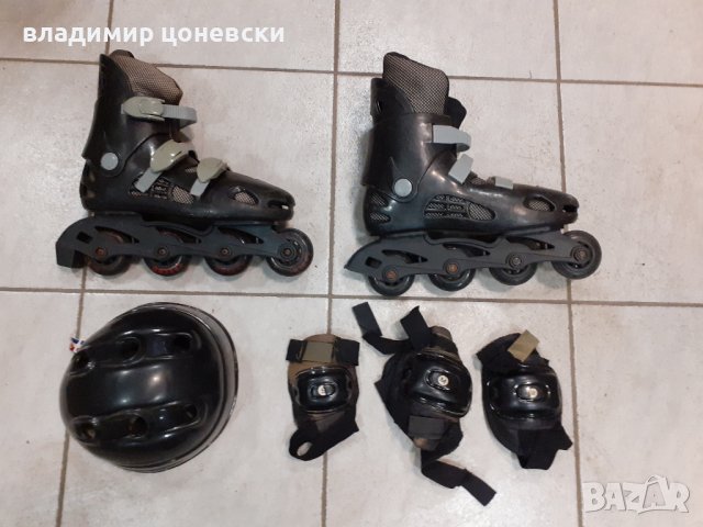 Комплект ролери,каска,наколенки