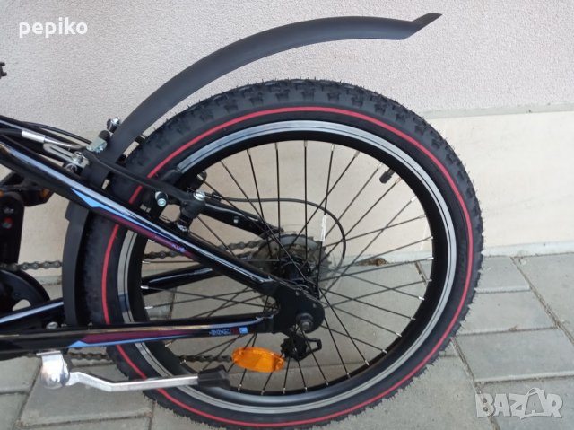 Продавам колела внос от Германия алуминиев МТВ детски велосипед FLU INTERBIKE 20 цола преден амортис, снимка 18 - Велосипеди - 31321030