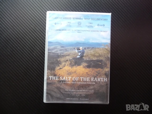 Солта на земята DVD филм Себастиао Салгадо Оскар Вим Вендерс фотограф документален, снимка 3 - DVD филми - 50892108