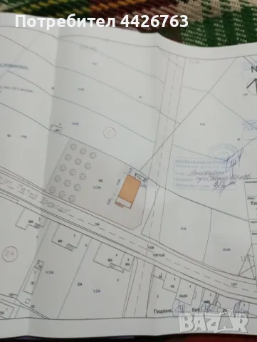 Парцел с разрешение за строеж на еднофамилна дървена къща на един етаж с всички необходими документи, снимка 2 - Парцели - 49652911