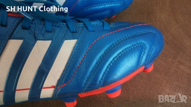 Adidas 11Core TRX FG Azul Blanco Rojo Leather Football Boots Размер EUR 40 бутонки 310-14-S, снимка 6 - Футбол - 52244725